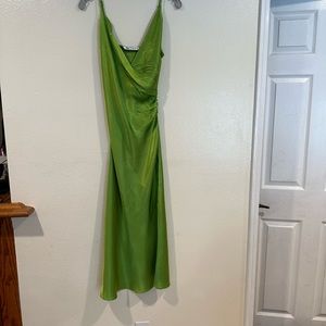Zara size s green dress